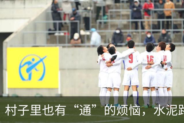 村子里也有“通”的烦恼，水泥路咋回事儿？